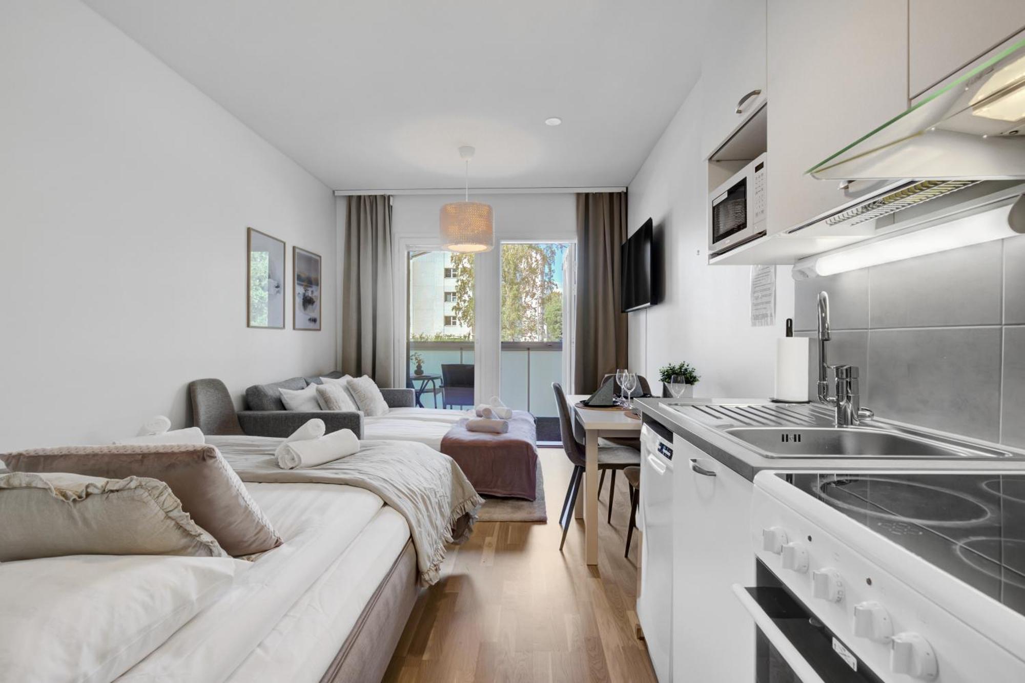 Bellarova Apartments Evakkotie 罗瓦涅米 外观 照片